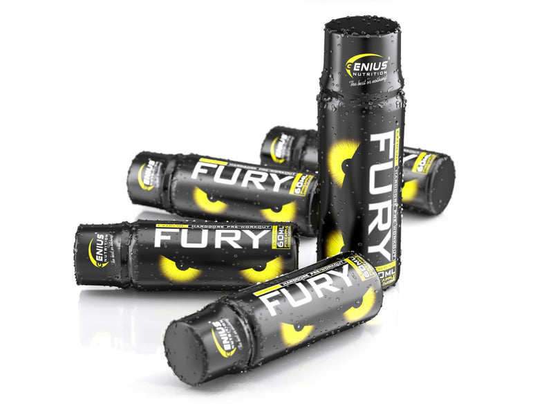 Pre-workout | FURY EXTREME SHOT 80ml, Genius Nutrition, Supliment alimentar pre-workout 1