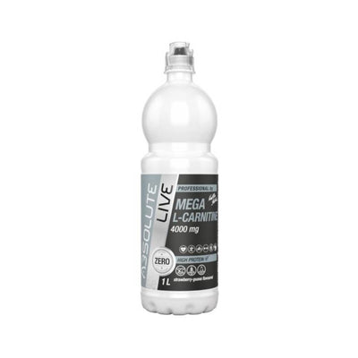 Carnitina | Mega L-carnitine 4000 mg, 1L, Absolute Live, Bautura energizanta pe baza de carnitina 0