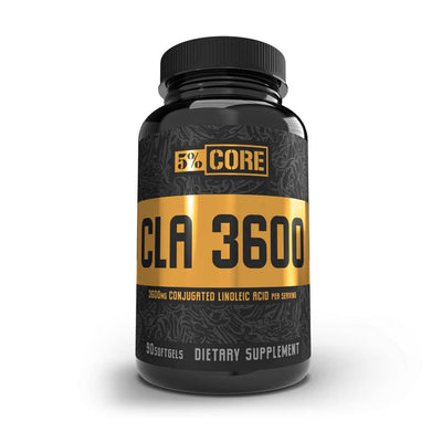 Scadere in greutate CLA 3600mg, 90 capsule, 5% Nutrition, Acid linoleic conjugat 1