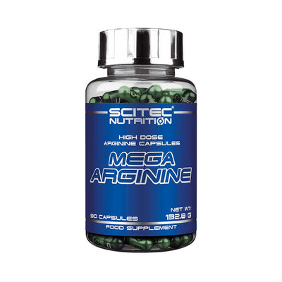 Aminoacizi | Mega Arginina 1300mg, 90 capsule, Scitec Nutrition, Oxid nitric 0