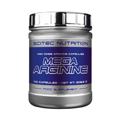 Aminoacizi | Mega Arginina 1300mg, 140 capsule, Scitec Nutrition, Oxid nitric 0