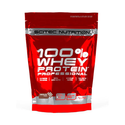 Suplimente antrenament | 100% Whey Protein Professional 500g, pudra, Scitec Nutrition, Concentrat proteic din zer 0
