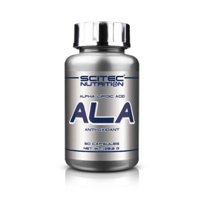 Suplimente Antioxidanti | ALA (Acid Alfa Lipoic) 250mg, 50 capsule, Scitec, Antioxidant 0