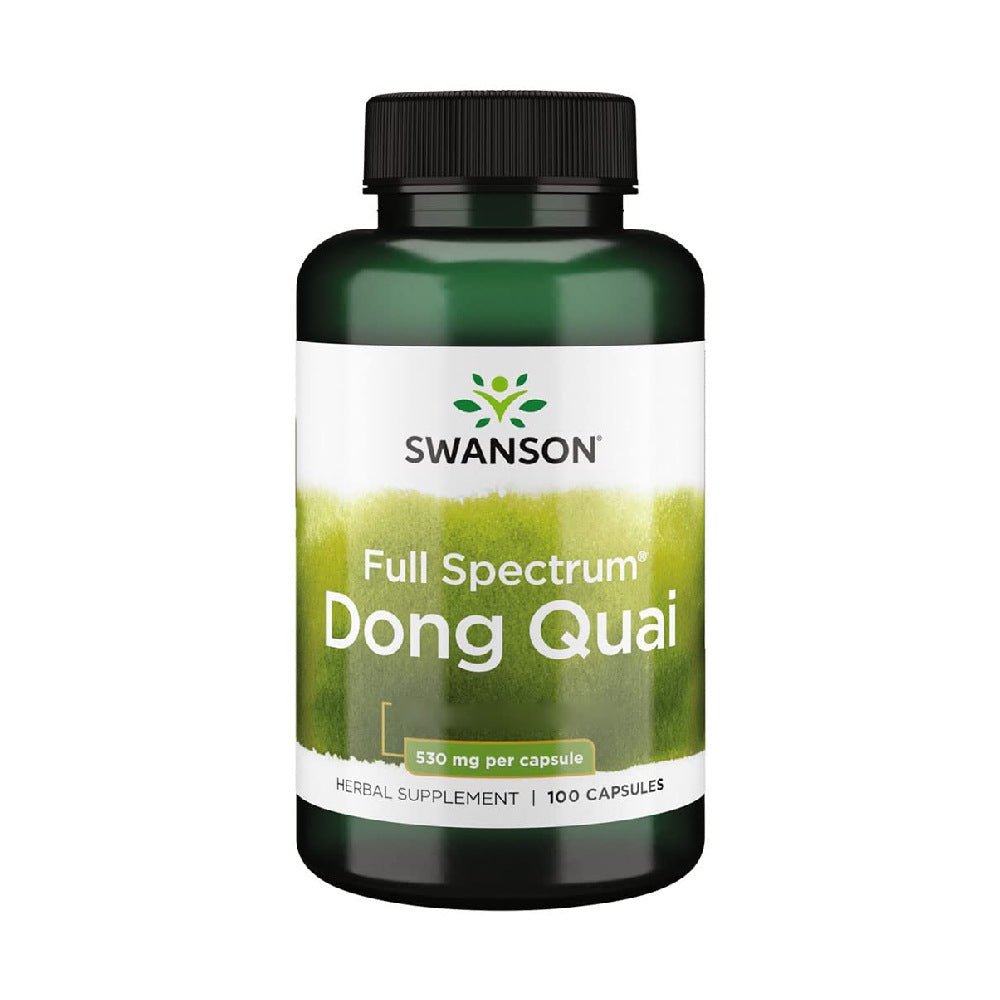 Swanson | Dong Quai 530mg, 100 capsule, Swanson, Supliment alimentar pentru femei 0