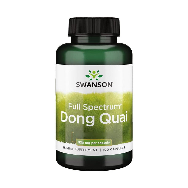 Swanson | Dong Quai 530mg, 100 capsule, Swanson, Supliment alimentar pentru femei 0