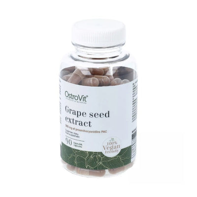 Suplimente Antioxidanti | Extract de seminte de strugure, 90 capsule, Ostrovit, Antioxidant pentru sportivi 0