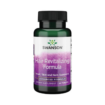Swanson | Hair Revitalizing Formula, 60 tablete, Swanson, Supliment alimentar pentru par, piele si unghii 0