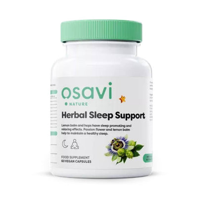 Suplimente pentru somn | Herbal Sleep Support, 120 capsule vegane, Osavi, Supliment pentru imbunatatirea somnului 0