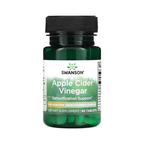 Swanson | Otet de mere 200mg, 30 tablete, Swanson, Supliment alimentar pentru detoxifiere 0