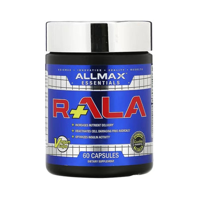 undefined | R+ALA 150mg, 60 capsule, Allmax Essentials, Acid alfa-lipoic 0