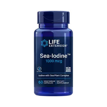 undefined | Sea-Iodine, 60 capsule, Life Extension, Supliment alimentar pentru glanda tiroida 0