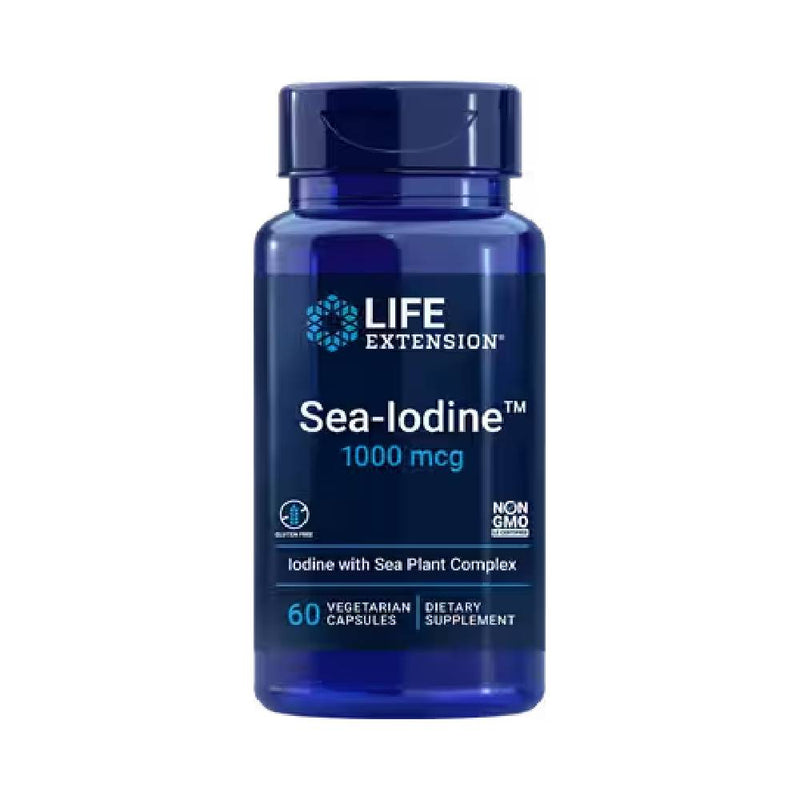 undefined | Sea-Iodine, 60 capsule, Life Extension, Supliment alimentar pentru glanda tiroida 0