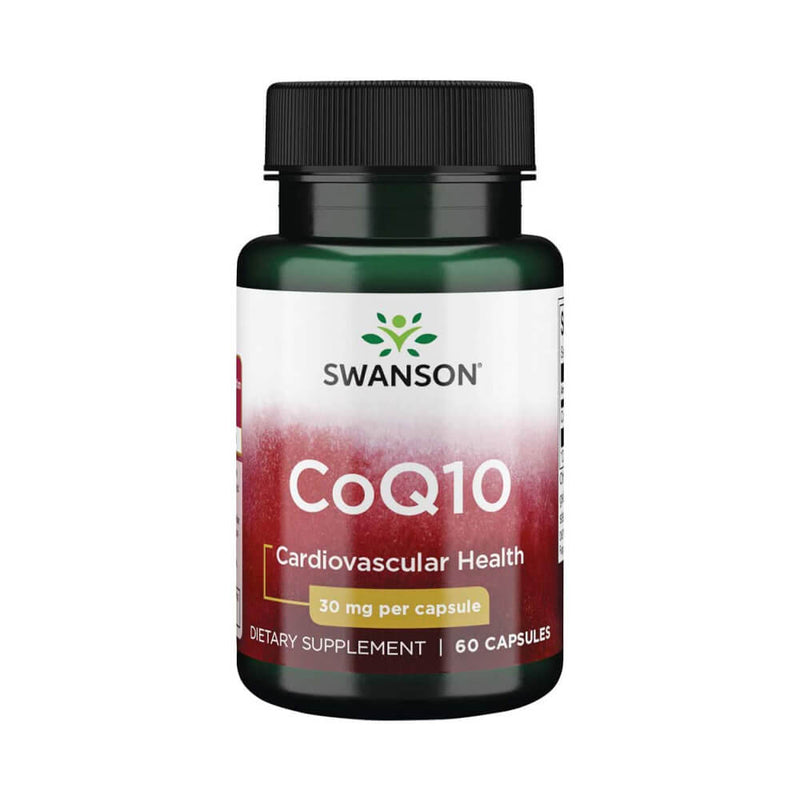 Suplimente pentru sanatate | CoQ10 30mg, 60 capsule, Swanson, Supliment antioxidanti sportivi 0