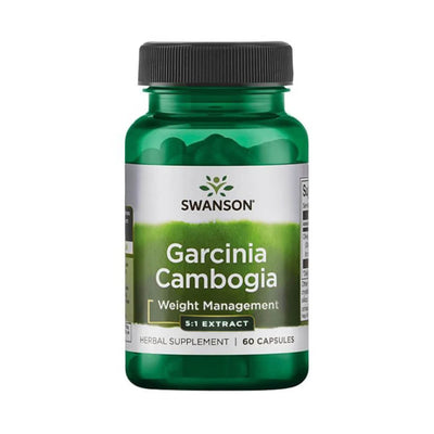 Slabire & Ardere grasimi | Garcinia Cambogia 5:1 Extract 80mg, 60 capsule, Swanson, Supliment slabire 0