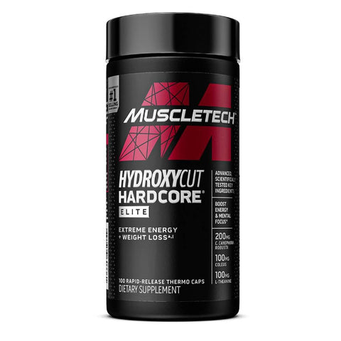 Slabire & Ardere grasimi | Hydroxycut Hardcore Elite, 110 thermocaps, Muscletech, Arzator grasimi 0