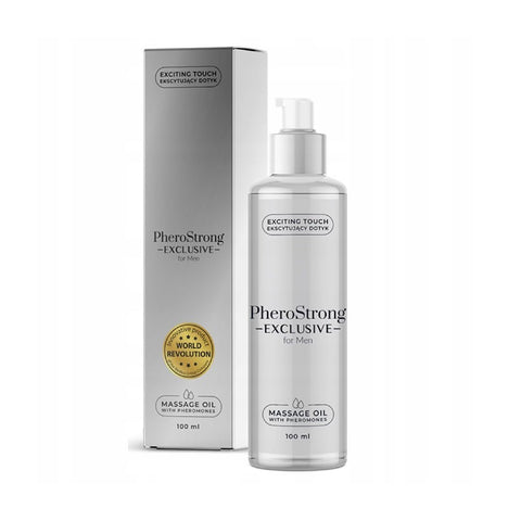 Stimulente hormonale | Ulei de masaj Phero Strong Exclusive pentru barbati, 100ml, Medica-Group 0