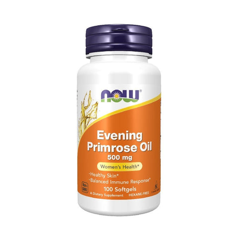 Now Foods | Ulei de primula de seara 500mg, 100 capsule, Now Foods, Supliment alimentar pentru sanatate 0