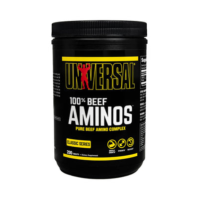 Aminoacizi | Beef Aminos, 200 tablete, Universal, Complex de aminoacizi din vita 0
