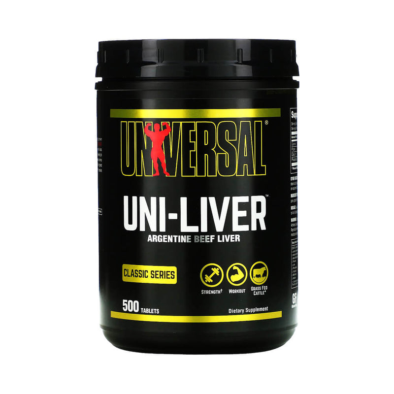 Aminoacizi | Uni-Liver, 500 tablete, Universal, Complex de aminoacizi din ficat de vita 0