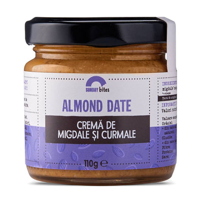 Unturi & Creme proteice | Almond Date, Sunday Bites, Crema de migdale si curmale 0