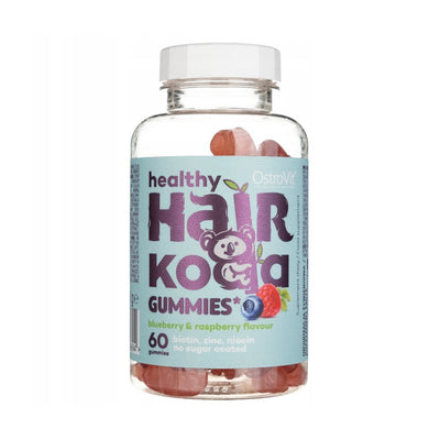 undefined | Healthy Hair Koala, 60 jeleuri, Ostrovit, Supliment pentru sanatatea parului 0