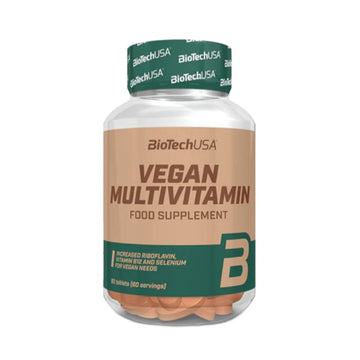Biotech USA | Multivitamine vegane, 60 tablete, Biotech Nutrition, Supliment alimentar pentru sanatate 0