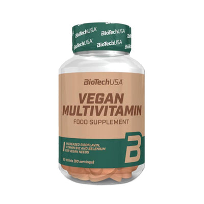 Biotech USA | Multivitamine vegane, 60 tablete, Biotech Nutrition, Supliment alimentar pentru sanatate 0