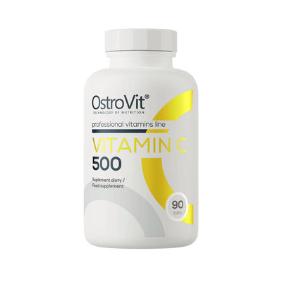 Suplimente pentru oase si articulatii | Vitamina C 500 mg, 90 tablete, Ostrovit, Supliment alimentar pentru imunitate si performanta 0