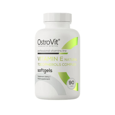 Vitamine | Vitamina E cu Tocoferoli, 90 capsule, Ostrovit, Supliment alimentar pentru sanatate 0