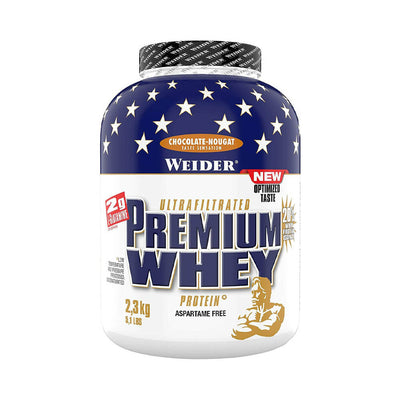 Suplimente antrenament | Premium Whey 2,3kg, pudra, Weider, Concentrat si izolat proteic din zer 0