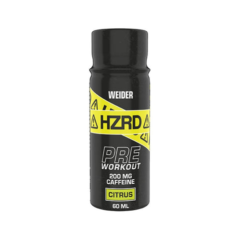 Pre-workout | Pre-workout HZRD Shot 60ml, Weider, Supliment alimentar cu cofeina 0