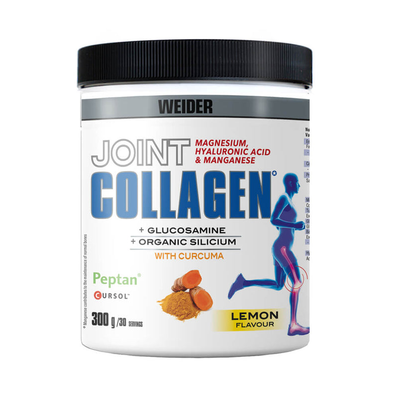 Colagen | Joint Colagen 300g, pudra, Weider, Supliment alimentar pe baza de colagen cu extract de turmeric 0