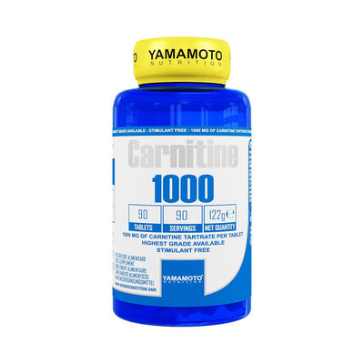 Slabire & Ardere grasimi | L-Carnitina 1000mg, 90 tablete, Yamamoto, Supliment slabire 0