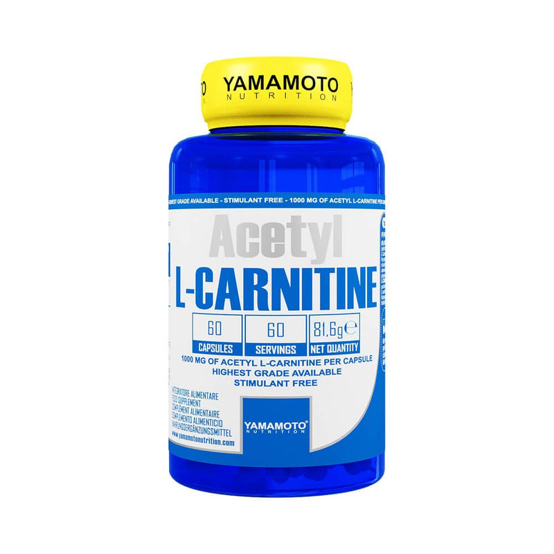 Slabire & Ardere grasimi | Acetil L-Carnitina 1000mg, 60 capsule, Yamamoto, Supliment slabire 0